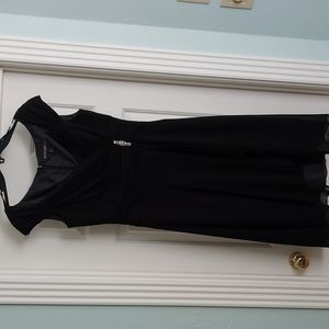 Black cocktail dress